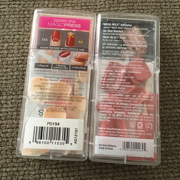 2 Sets of Dashing Diva Press On Nails - Picture 2 of 2